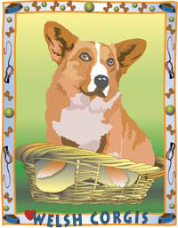 Love Welsh Corgis (Tees, Sweatshirts)