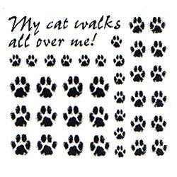 My Cat Walks All Over Me (Tees, Sweatshirts)