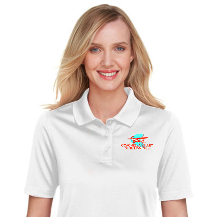 Buy white NINETY-NINES Embroidered Unisex Logo Polo Shirt
