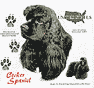 Cocker Spaniel (Black) Dog History Tote