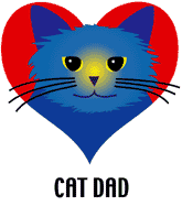Cat Dad (Tees, Sweatshirts)