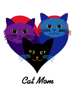 Cat Mom, Multiple Cats (Tees, Sweatshirts)