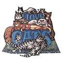 Cat Corner-I Love Cats (Tees, Sweatshirts)