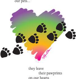 Pawprints On Our Hearts (Tees, Sweatshirts)
