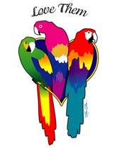 Love Them Parrots (Tees, Sweatshirts)