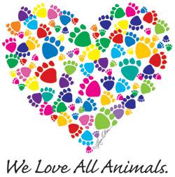 We Love All Animals (Tees, Sweatshirts)