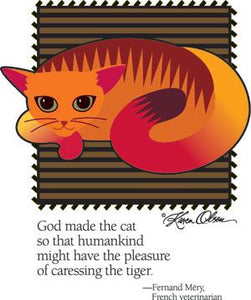 Caressing The Tiger Tote