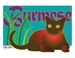 Burmese Cat Tote