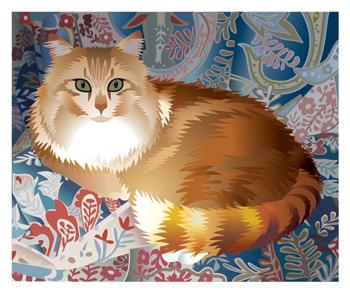 Orange Tabby (Tees, Sweatshirts)