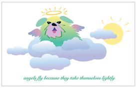 Angel Dog 1 (Tees, Sweatshirts)