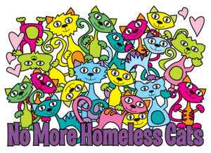 No More Homeless Cats (Tees, Sweatshirts)