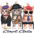 Cat Corner-Cool Cats (Tees, Sweatshirts)