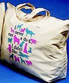 Never Met A Dog Tote
